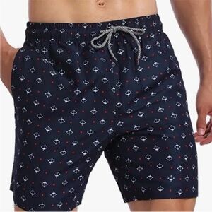 Biwisy Mens Quick Dry Swim Trunks - 2XL - NEW